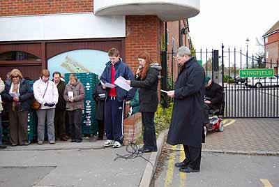 Procession of Witness 2008 scene